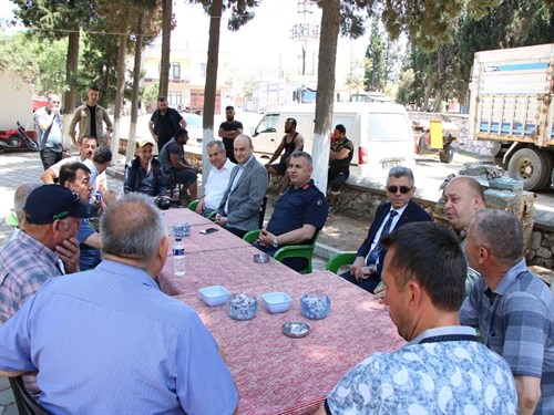 Kaymakam Dr. Arslan Yurt, Mahalle Ziyaretleri Kapsamında Bostancı Mahallesini Ziyaret Etti