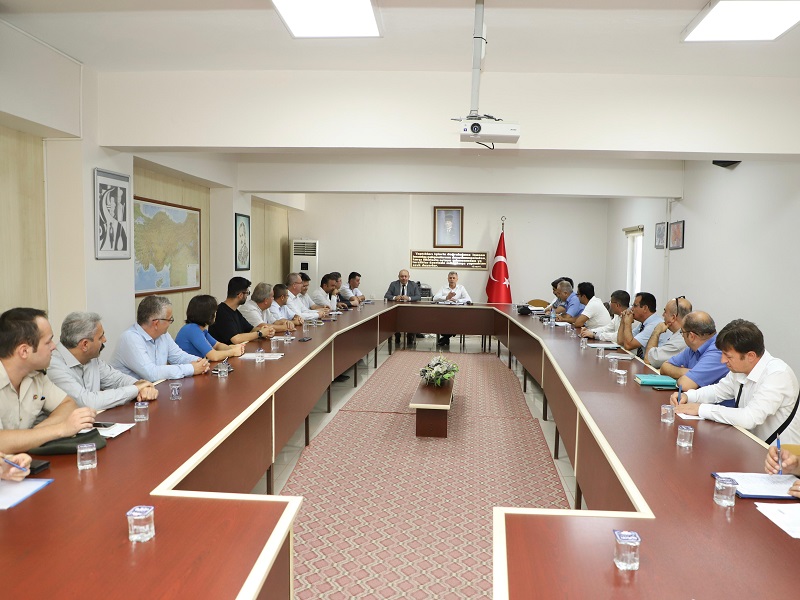 İlçe İdare Şube Başkanları Toplantısı Yapıldı