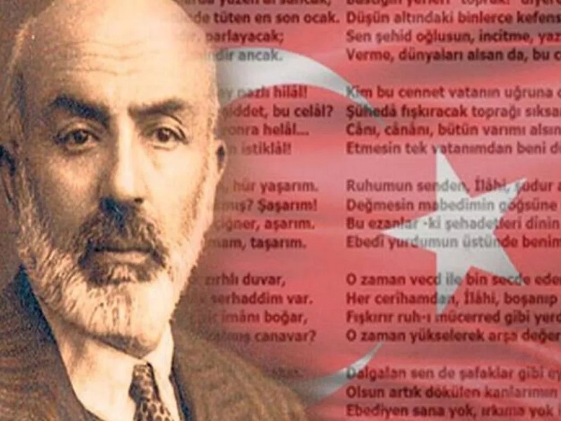 Kaymakam Dr. Arslan Yurt ‘un "12 Mart İstiklal Marşı'nın Kabulü ve Mehmet Akif Ersoy'u Anma Günü" mesajı;