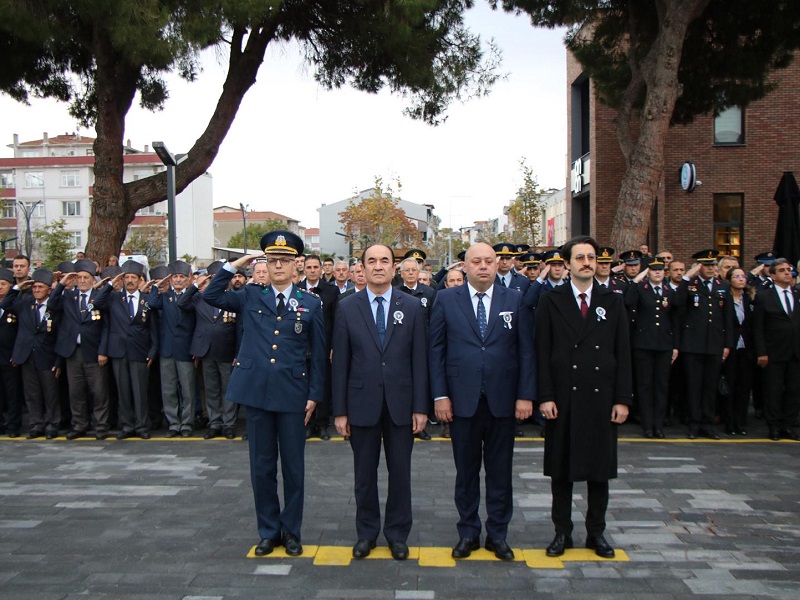 10 Kasım Atatürk'ü Anma Töreni Düzenlendi